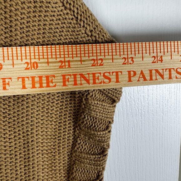 Lauren Ralph Lauren Shawl-Collar Cardigan Sweater Vest Linen Cotton Women’s XL - Picture 9 of 11